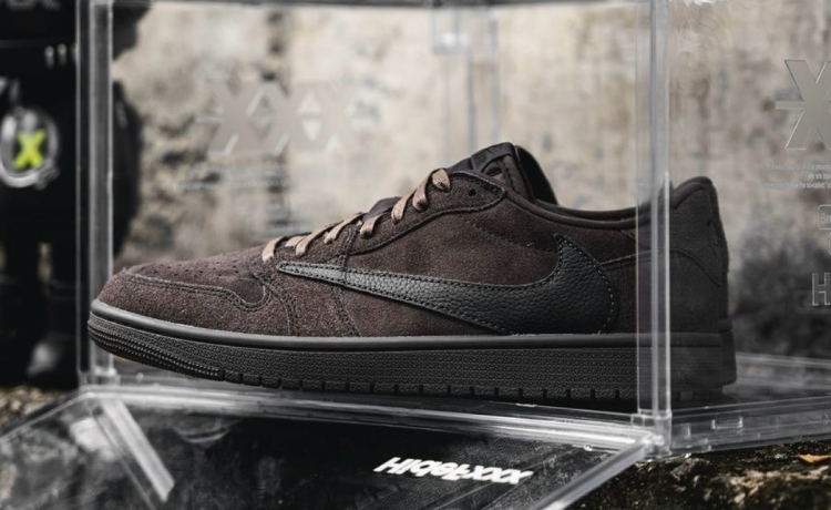 Travis Scott × Nike Air Jordan 1 Low OG SP “Dark Mocha:Velvet Brown”